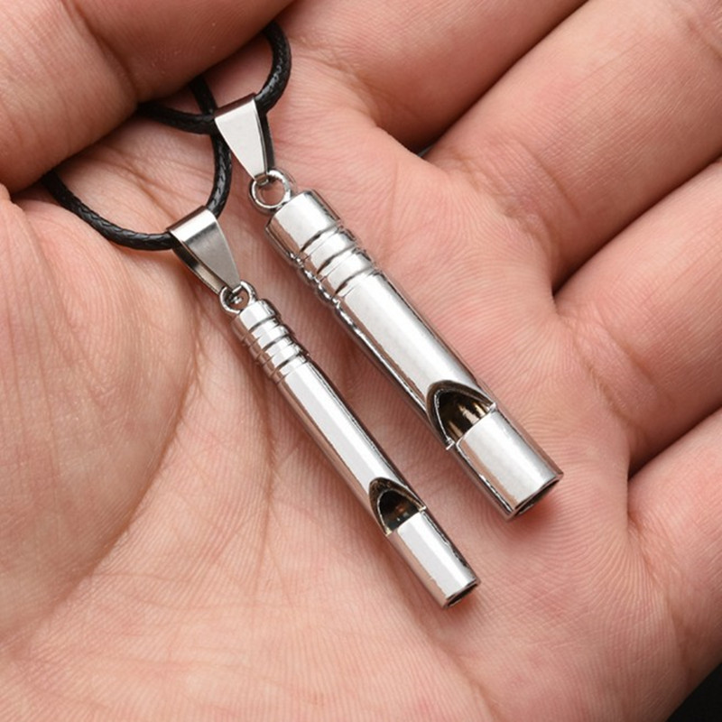Emergency Whistle Loud - Titanium Emergency Whistle Loud Portable Keychain