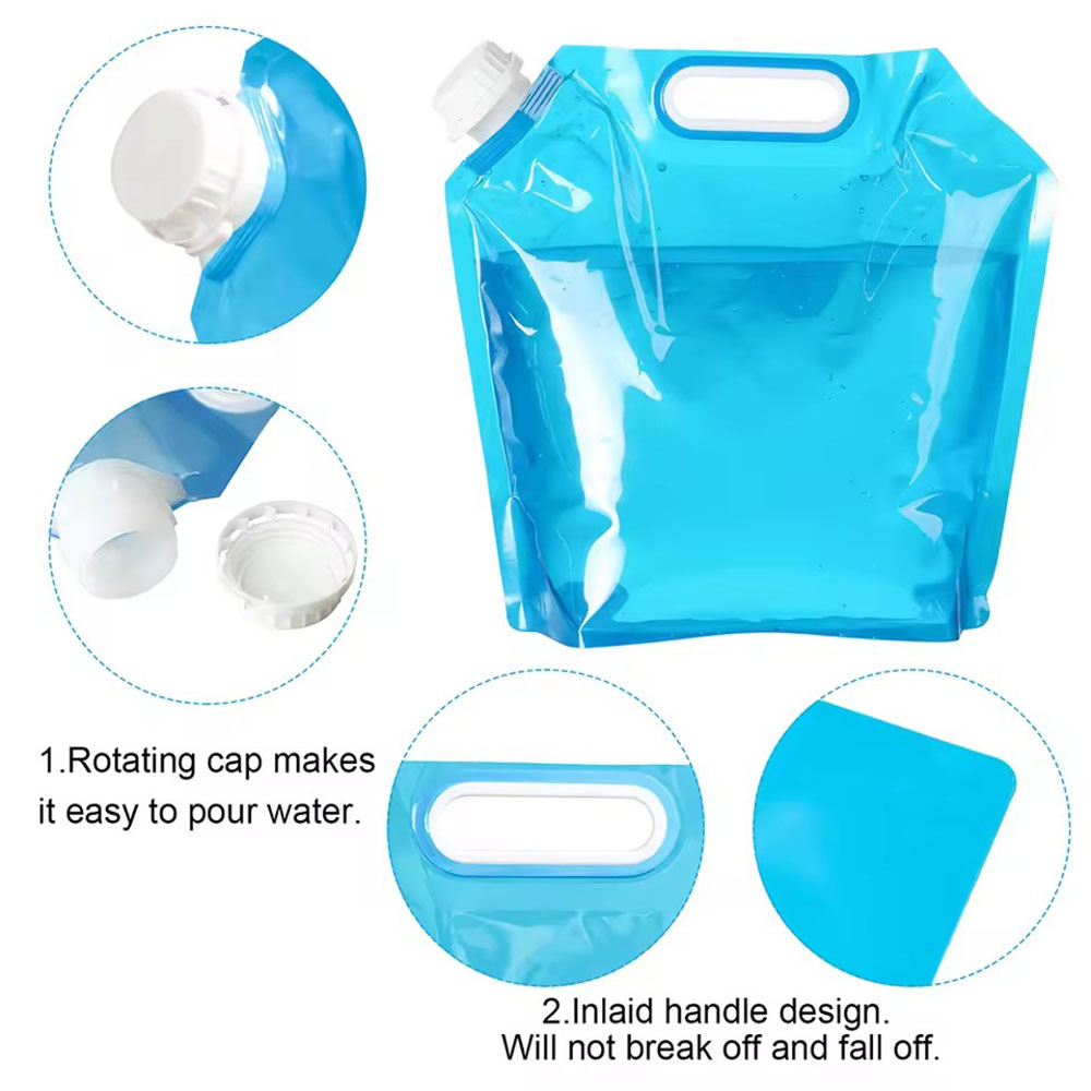 Portable 5L/10L/15L Outdoor Fo - Water Bag Collapsible recension och pris