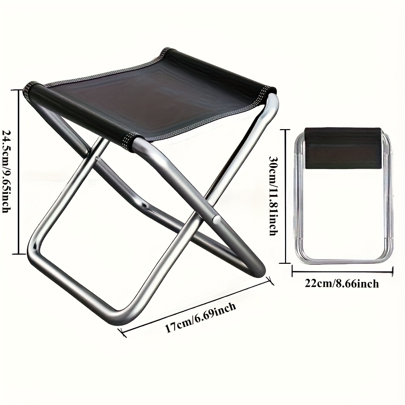 Portable Folding Camping Chair - Fishing Kit Compact recension och pris