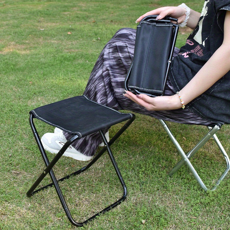 Portable Folding Camping Chair - Fishing Kit Compact recension och pris