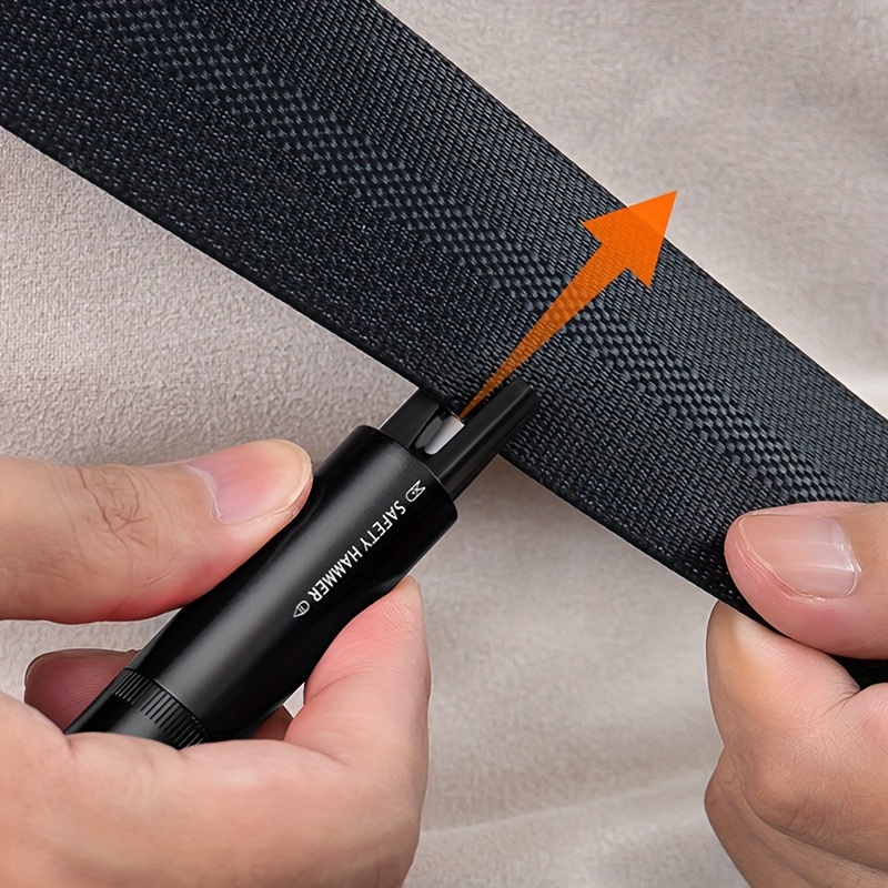 2-in-1 Car Safety Hammer with  - Rescue Rope Throw recension och pris