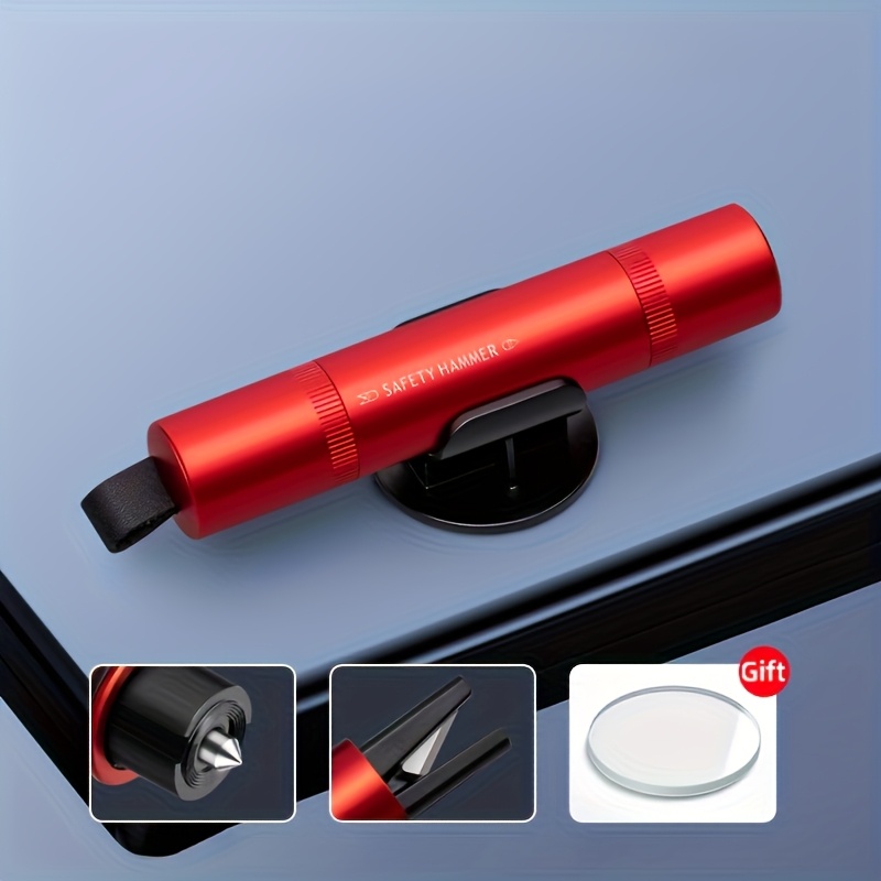 2-in-1 Car Safety Hammer with  - Rescue Rope Throw recension och pris
