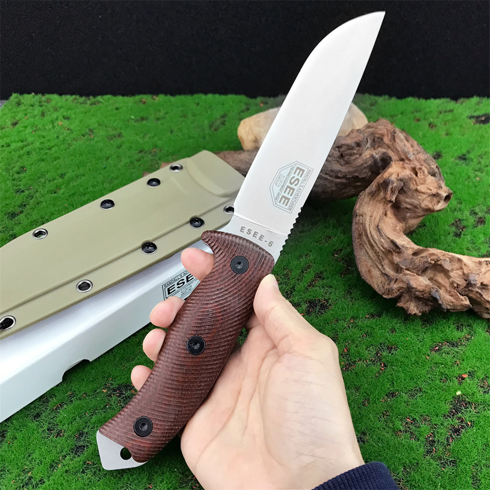 New Specific ESEE-6 Fixed Blad - Bushcraft Knife Fixed recension och pris