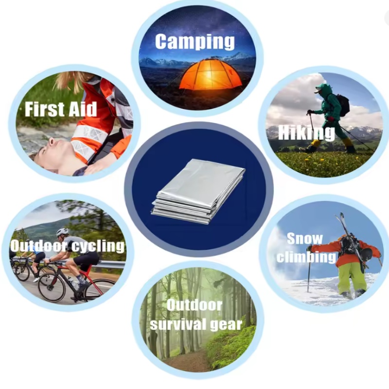 Portable 2‑Person Emergency Su - Emergency Mylar Tent recension och pris