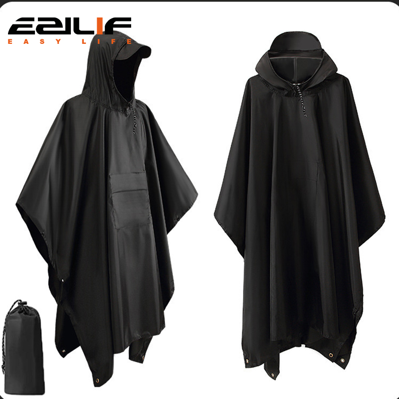 3 In 1 Outdoor Military Rainco - Emergency Poncho Rain recension och pris