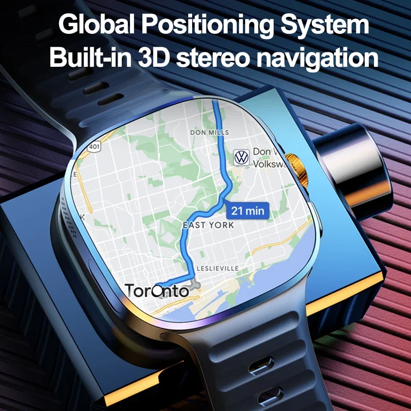 4G/5G Smartwatch 2.4 inch 720* - Compass Lensatic recension och pris