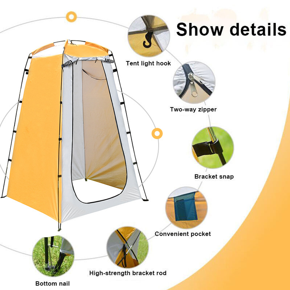 Sunshade Bathing Tents Folding - Emergency Mylar Tent recension och pris